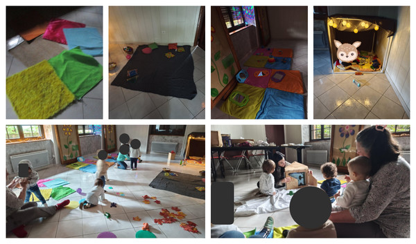 RPE : séance d'inspiration Snoezelen