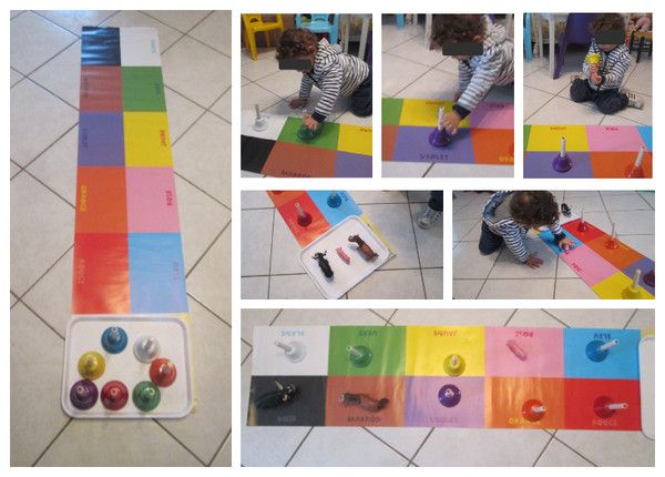 la palette de couleurs