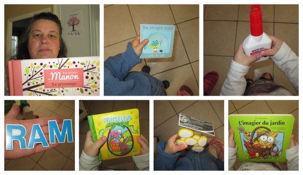 Tablier de présentation des activités : le printemps (2)