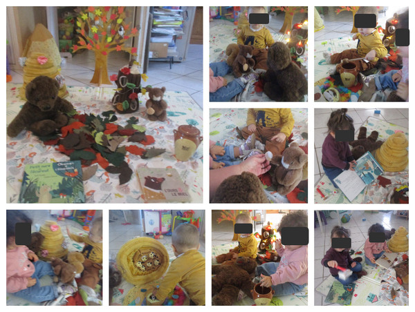 L'ours, l'écureuil et le miel