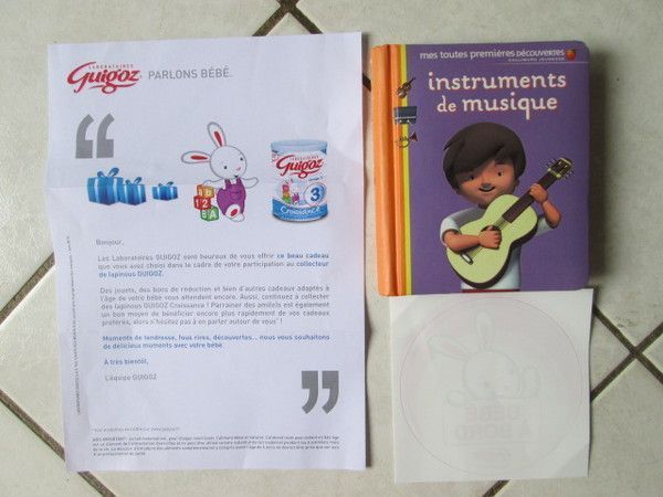 Un livre offert par Guigoz