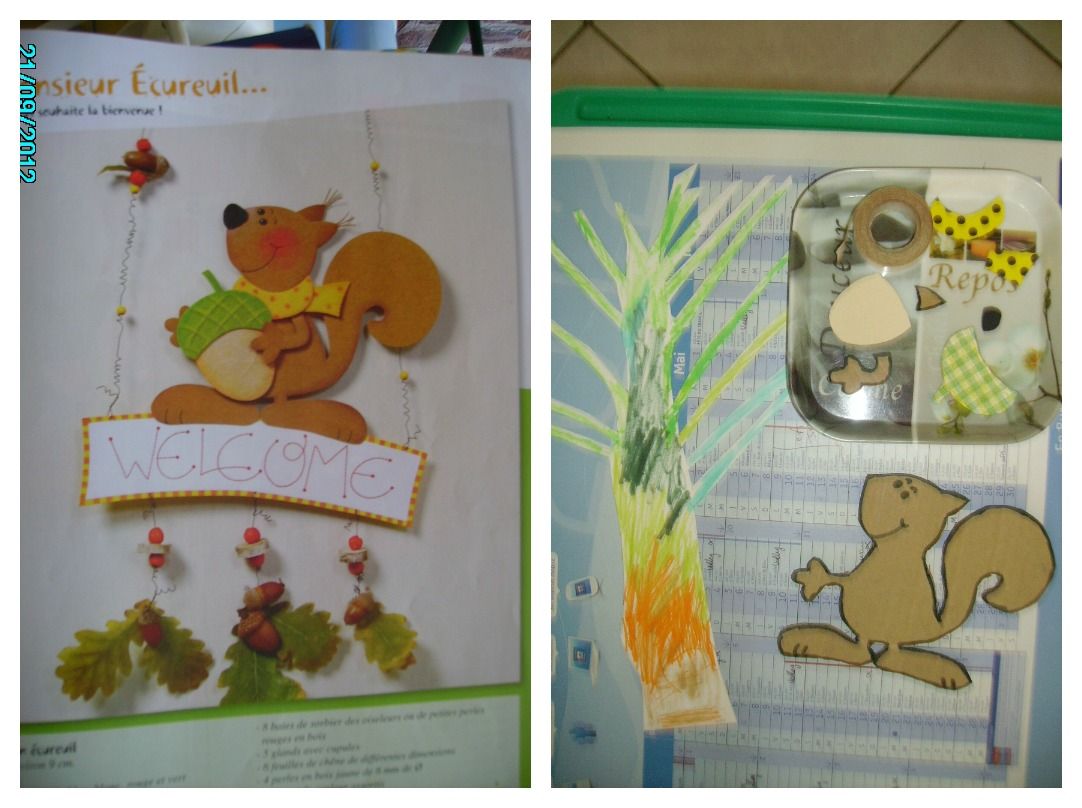 Préparation de l'activité manuelle